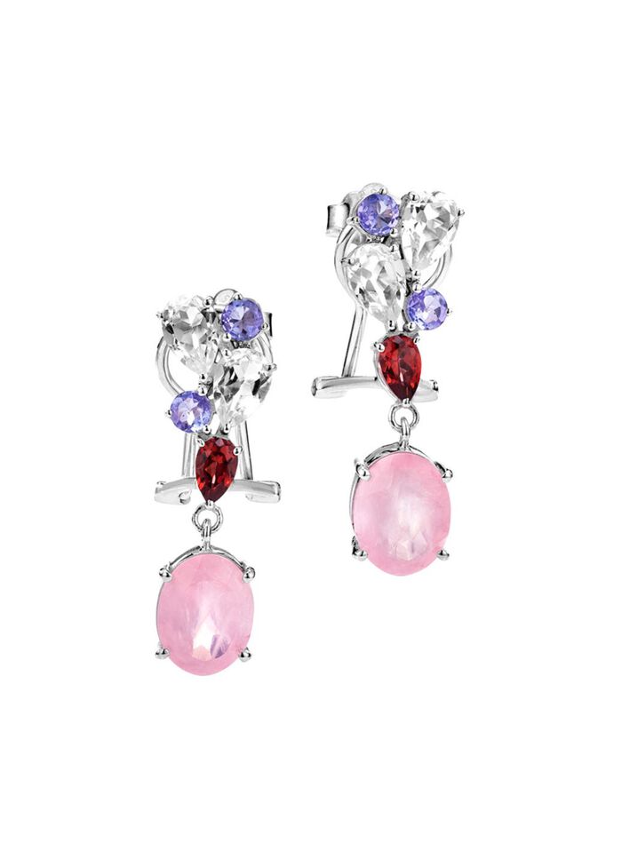 Zauberhafte Clipstecker mit echten Edelsteinen 