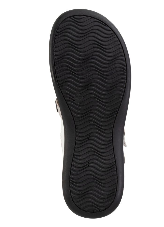 ELENA EDEN Slipper aus teilweise gepr&auml;gtem Nappaleder 