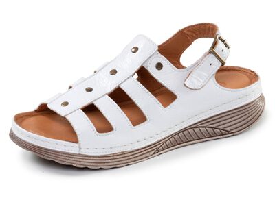 Gemini, klassische Damen-Sandalen, Weite G, aus Leder 