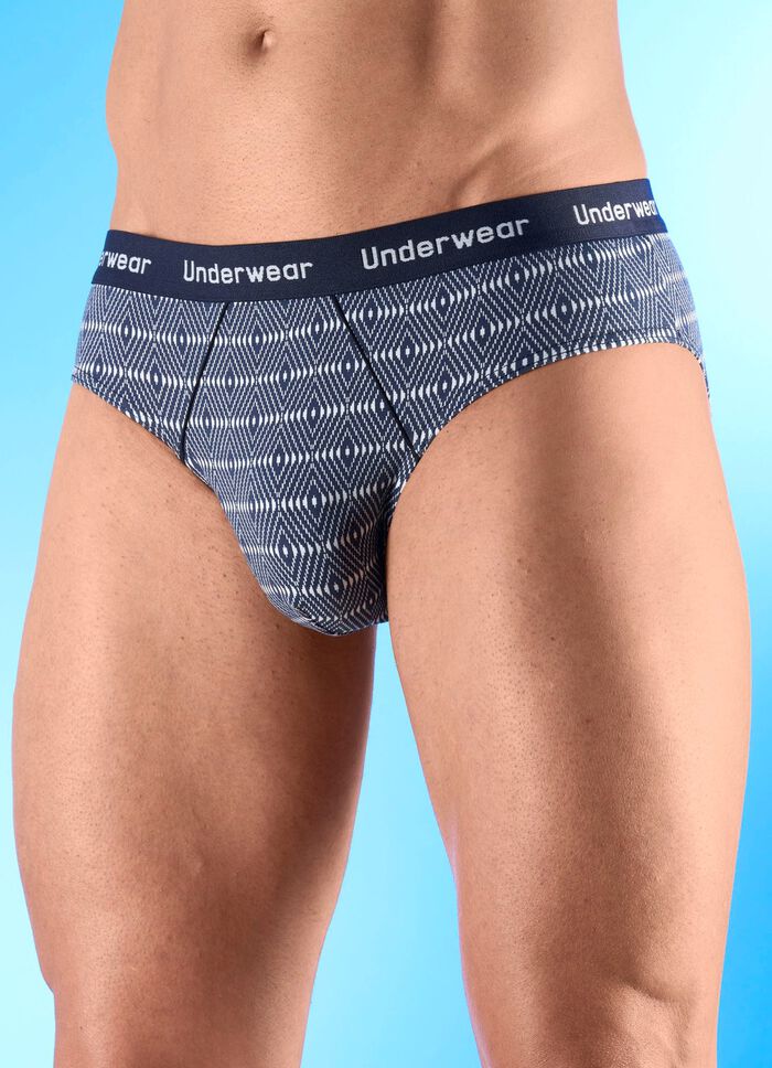 Viererpack Slips mit Elastikbund 