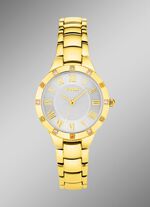 Pools 2624 &ndash; Elegante Damenuhr mit farbenfrohen Akzenten 