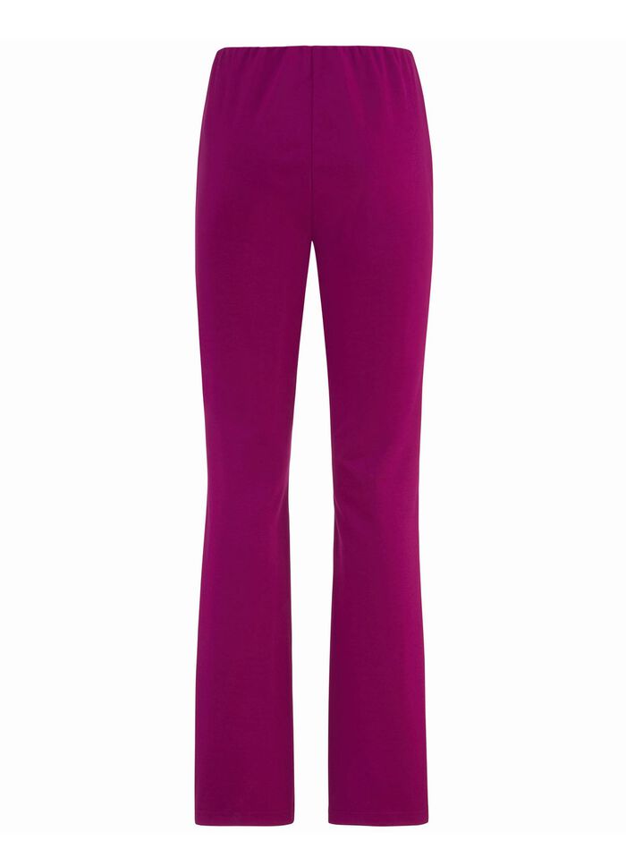 Jerseyhose mit ausgestellter Fu&szlig;weite 