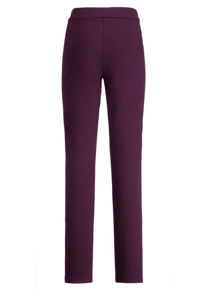 Hose im angesagten Materialmix 