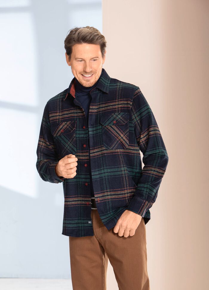 Kariertes Overshirt von "Milano Italy" 