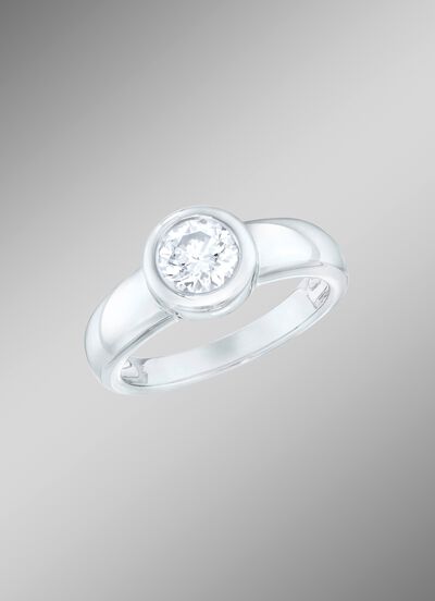 Damenring mit Brillant 