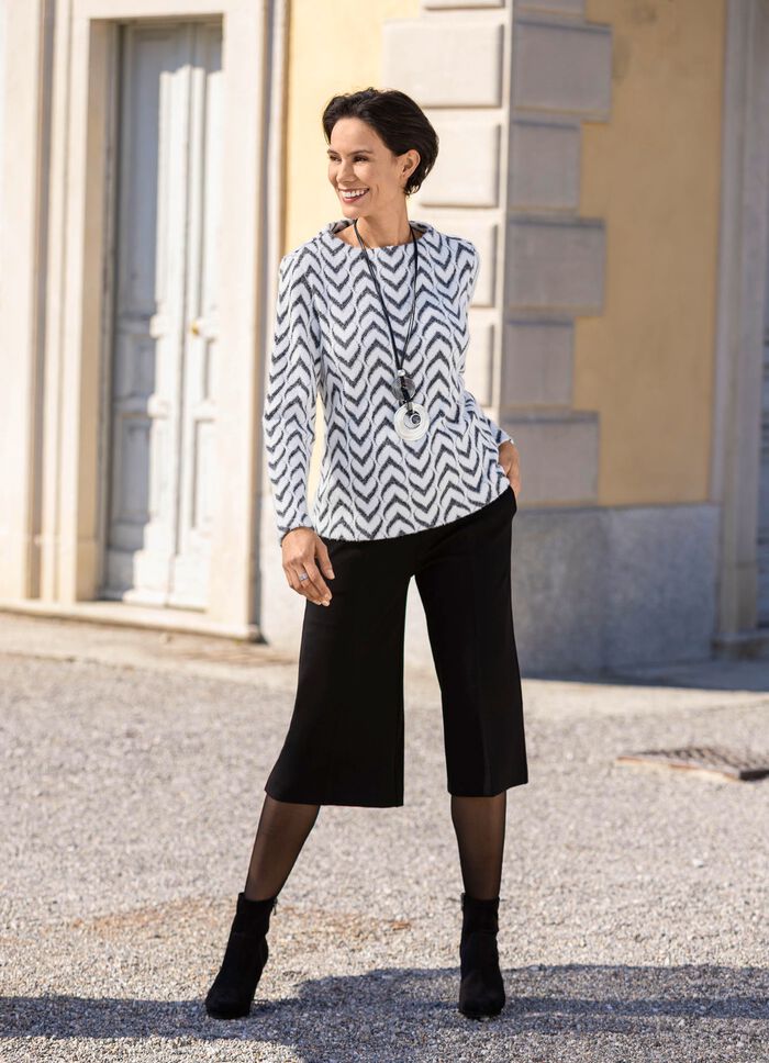 Flauschige Shirt-Tunika von laurakent 