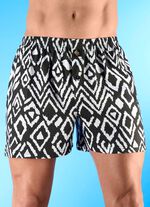 Dreierpack Boxershorts mit Alloverdessin 
