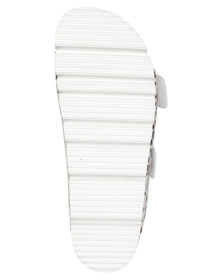 ELENA EDEN, trendige Damen-Pantoletten, Weite H, mit Klettspangen 