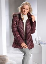 Jacke mit Kunstpelz-Innenausstattung in der Kapuze 