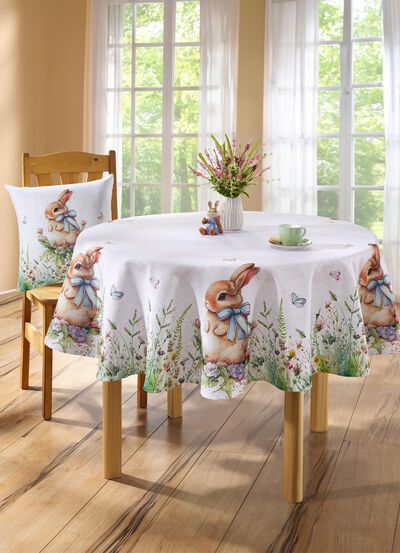 Tisch- und Raumdekoration mit Fr&uuml;hlings-Motiv 