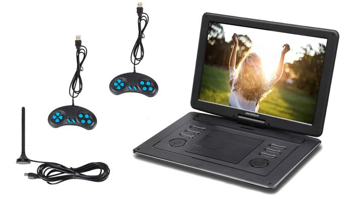 Universum DVD 400-20 portabler DVD-Spieler mit 300 Mini-Spielen 