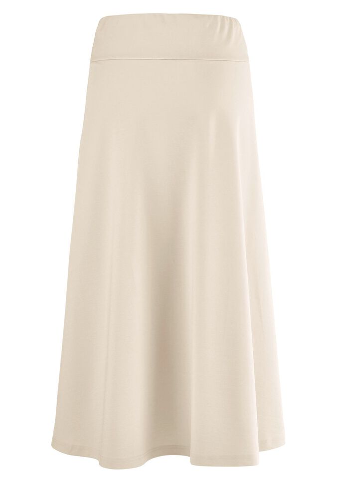 Rock mit gelegten Falten 