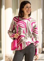 Pullover in Jacquard-Dessin 