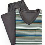 Shorty mit V-Ausschnitt 