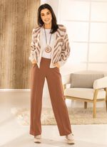 Strickjacke in Jacquard-Dessin 