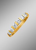 Handgearbeiteter Damenring mit echten Brillanten 