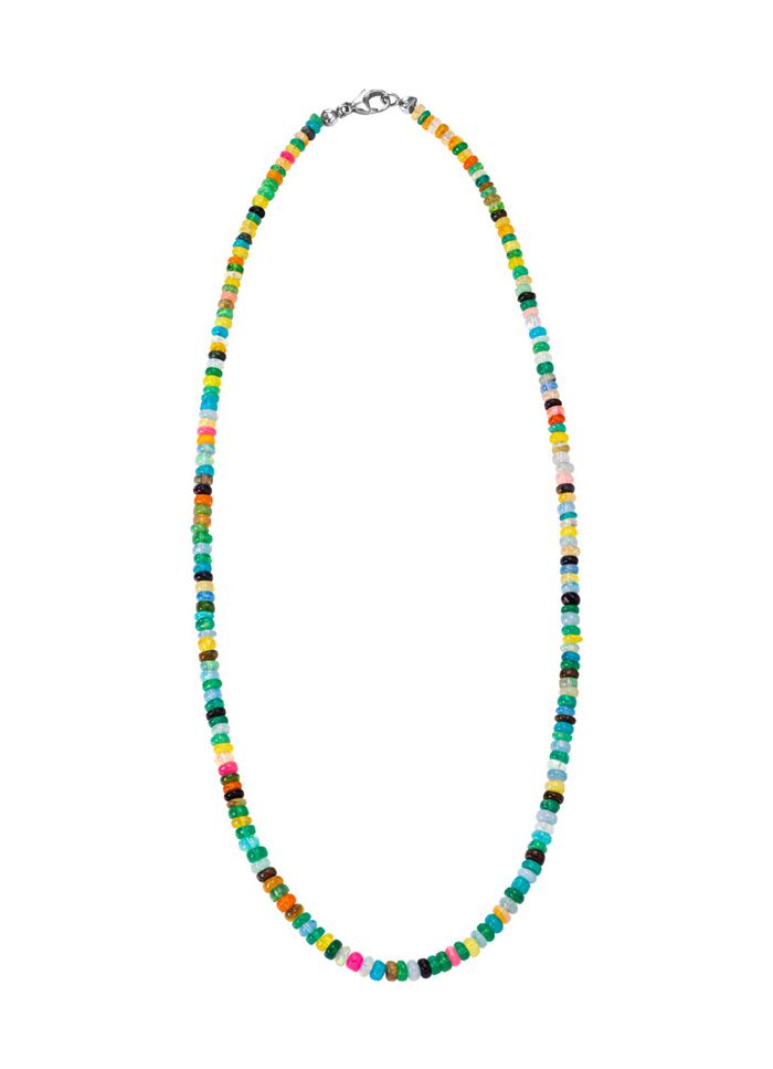 Halskette mit Multi Kristallopal 