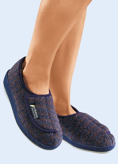 Klima-Hausschuh 100% Schurwolle 