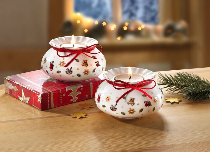 Villeroy & Boch Teelichthalter aus Porzellan 