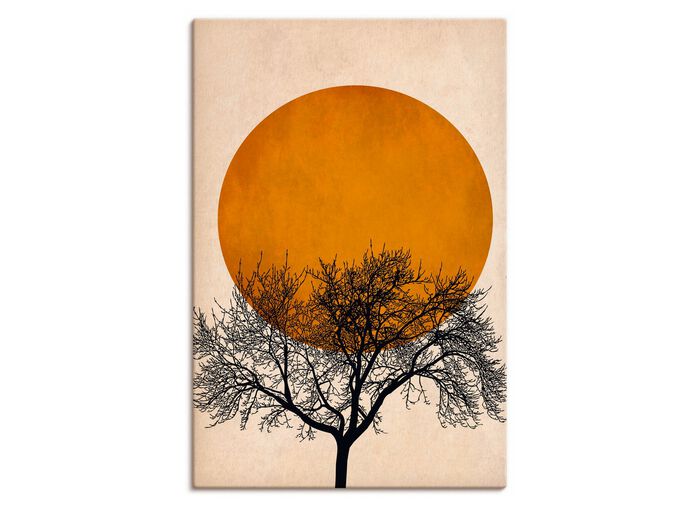 Hochwertiges Leinwandbild auf Holzrahmen 