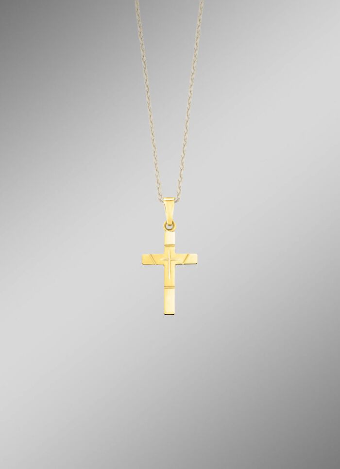 Klassischer Kreuz-Anh&auml;nger 