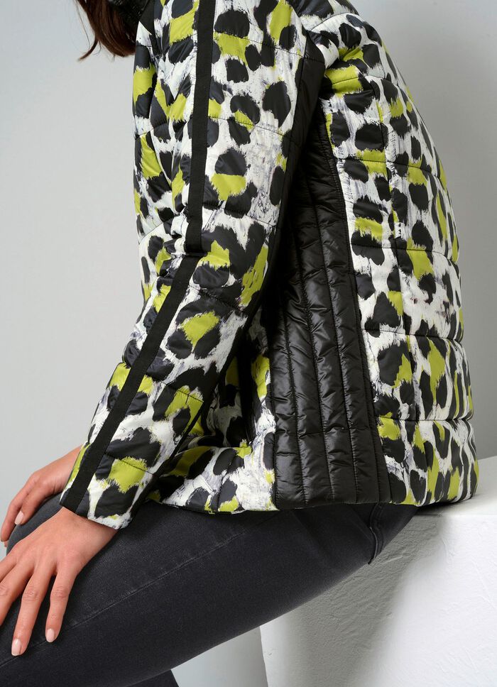 Jacke mit Rei&szlig;verschlussleiste 