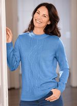 Pullover mit Strukturmix 