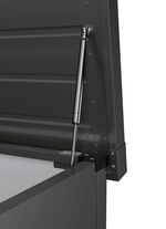 Hochwertige Gartentruhe aus Stahlblech 