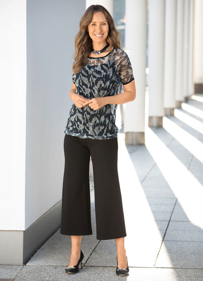 Culotte mit Zierkn&ouml;pfen 