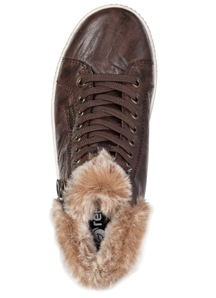 Remonte, gef&uuml;tterte Damen-Boots, Winterschuhe, Weite G, mit herausnehmbarem Fu&szlig;bett 