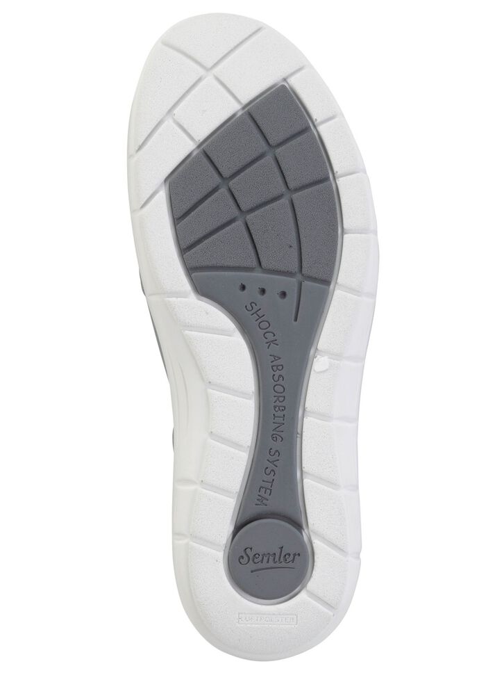 ELENA EDEN Slipper aus hochwertigem Veloursleder mit Zier-Perforation 