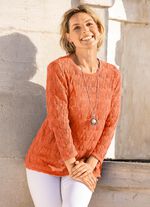 Pullover in Mustermix 