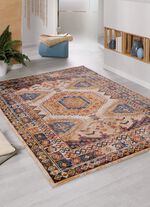 Br&uuml;cken und Teppiche in angenehmen, weichen Farben 