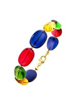 Armband mit echt Bernstein in Multicolor 