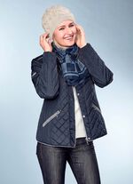 Jacke mit Steh-Umlegekragen 