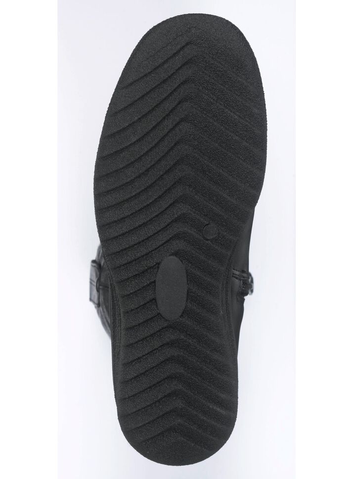 ELENA EDEN, gef&uuml;tterte Damen-Stiefel, Winterschuhe, Weite H, mit Lammfell 