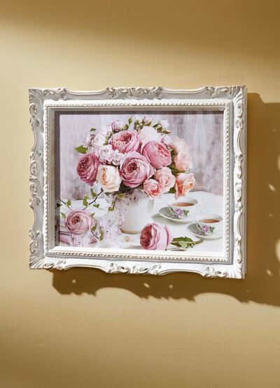 Wandbild im Shabby-Chic 