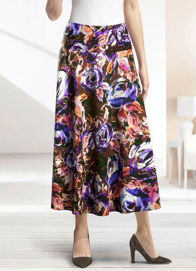 Rock in leichter Tellerform 