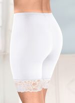 Zweierpack Longpants mit Spitze an den Beinabschl&uuml;ssen 