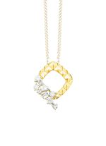 Diamantierter Anh&auml;nger mit 9 Brillanten 