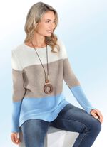 Pullover in Color-Blocking 