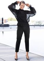 Shirt mit Stehkragen 