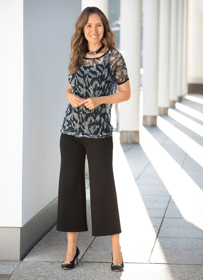 2-teiliges Set mit rundem Halsausschnitt 