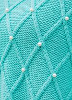 Pullover mit Perlenzier 