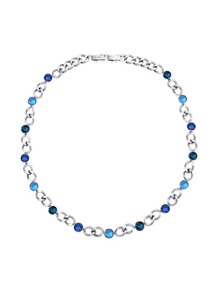 Halskette mit Kristalle 