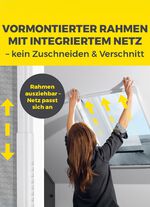 Magic-Fit Teleskop-Dachfenstergitter 