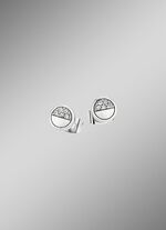 Silberfarbenes Damenuhrset 3-tlg. 