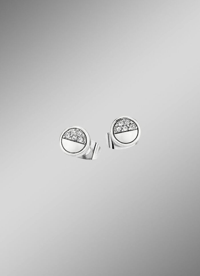 Silberfarbenes Damenuhrset 3-tlg. 