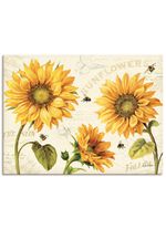 Hochwertiges Leinwandbild auf Holzrahmen 