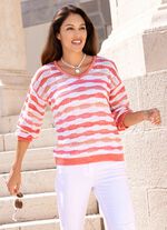 Pullover mit Ringeldessin 